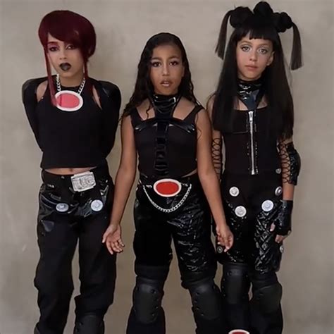 north west halloween costume 2022|no scrubs tlc blck outfit.